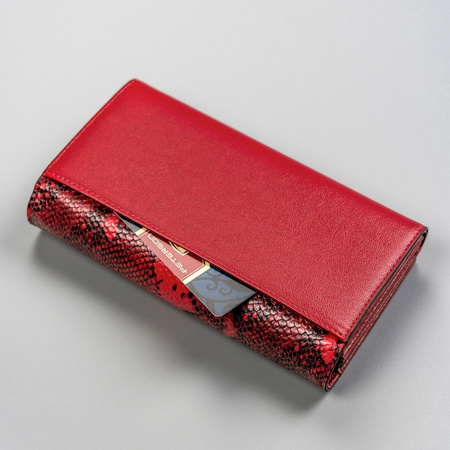 Portfel damski skóra naturalna skórzany Peterson