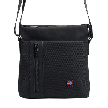 Torba saszetka na ramię męska materiałowa Nordee 