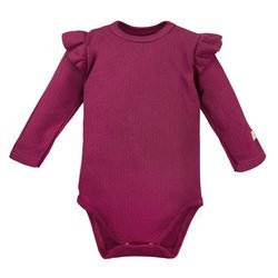 BODY niemowlęce wyprawka  SIMPLY COMFY FALBAN BORDO Ewa Klucze