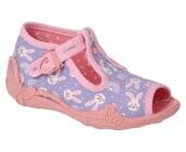 Befado - Obuwie dziecięce buty kapcie pantofle dla dziewczynki