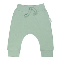 Spodnie bawełniane niemowlęce dla chłopca Nicol Olaf