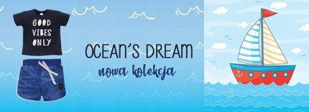 Bloomersy spodenki Pinokio Ocean's Dream nieb 56