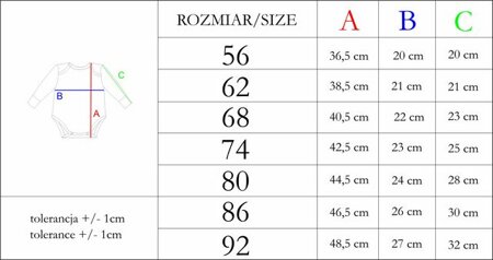 Body dla chłopca niemowlęce z muszką z długim rękawem Toys Nicol 