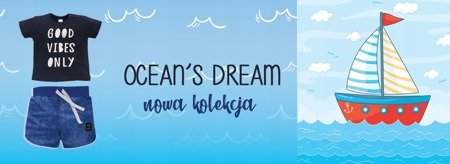 Body na ramiączkach Pinokio Ocean's Dream nieb. 80