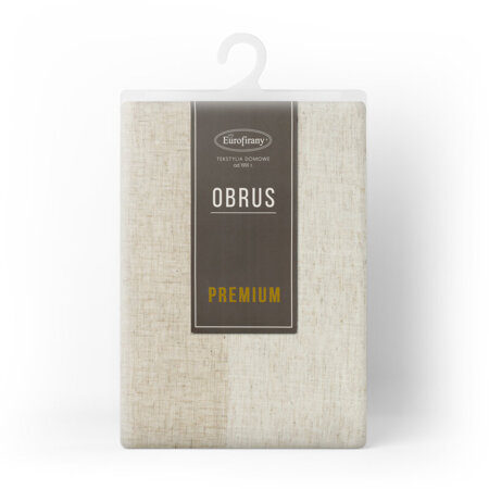 OBRUS NATU 10 140 X 220 CM NATURALNY