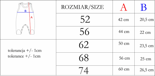 Śpiochy dla chłopca bawełniane niemowlęce wyprawka Nicol Bruno 