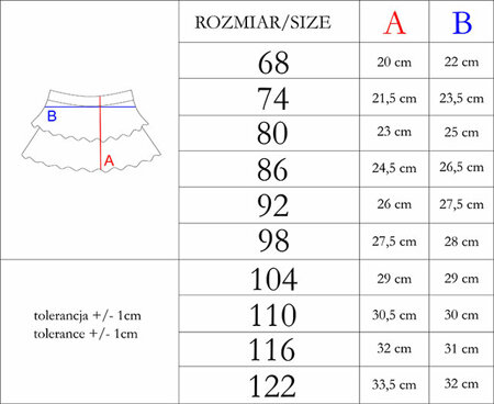 Spódniczka bawełniana dla dziewczynki Nicol Rosy 