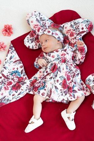 Sukienko-body niemowlęce wyprawka Kate Nicol 