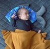  Poduszka Fisherka - Velvet Grey Pure  Lanila wyprawka dla niemowląt 