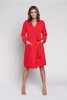 Italian Fashion Szlafrok damski FUTURA długi rękaw czerwony 